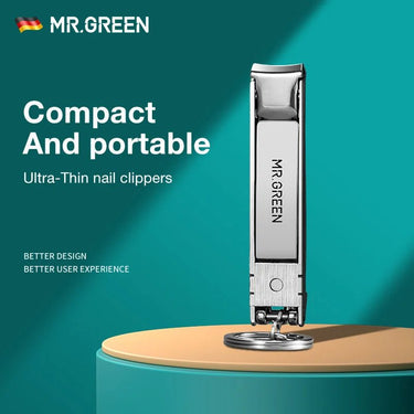 MR.GREEN Portable Stainless Steel Nail Clippers - Epic Trends and Gifts - Nail Care Tools - S874ef06b91d349bba49ddc57013542d0n